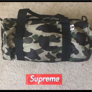 Bape (A Bathing Ape) Toiletry Bag/Mini Duffel